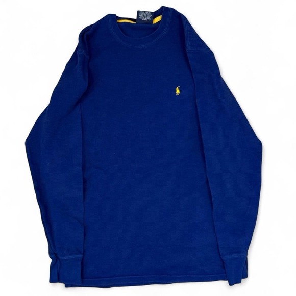 Polo Ralph Lauren Other - Polo Ralph Lauren Long Sleeve Waffle Knit Thermal Shirt Adult Size Small Casual